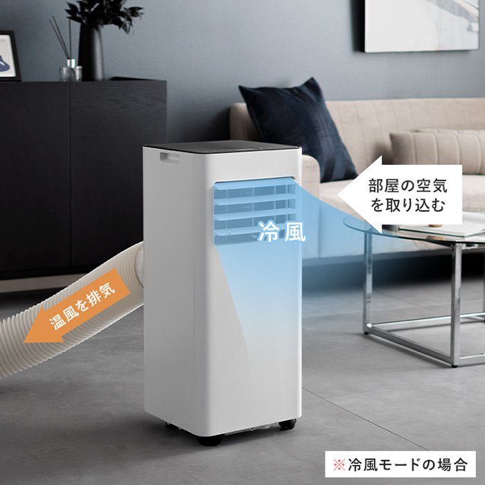 暖房・除湿機能付きスポットエアクーラー | 家具・インテリア通販