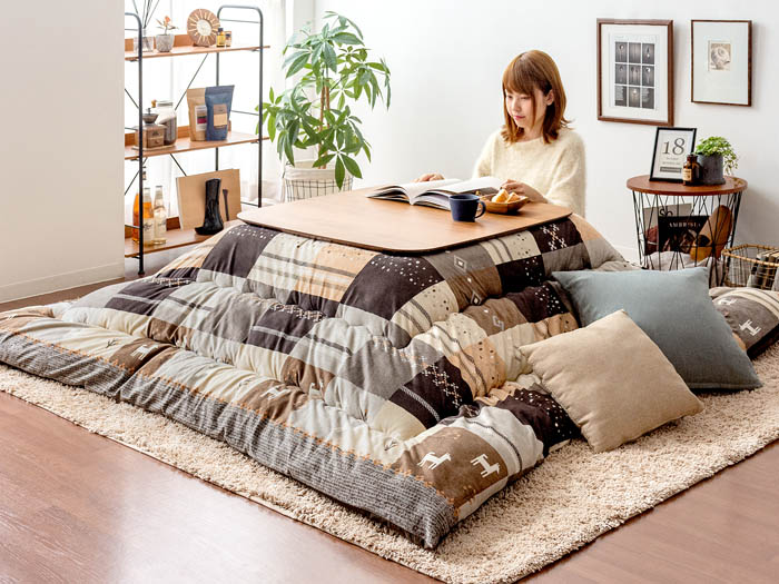 厚掛けこたつ布団 Sincere(シンシア)205×315cm 長方形タイプ | 家具