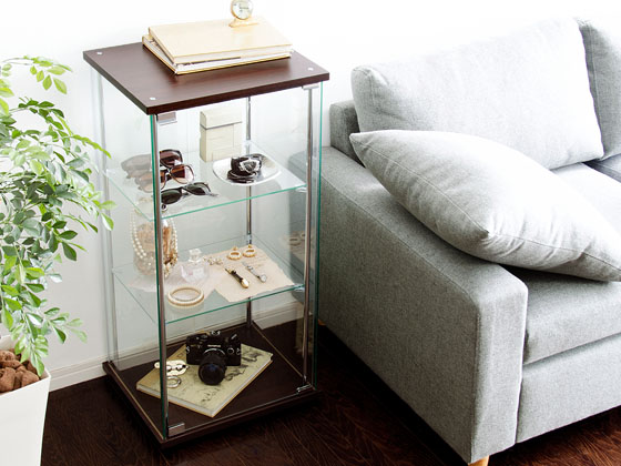 Alexis〔アレクシス〕4段背面ガラスタイプ通販 | 家具・インテリア通販