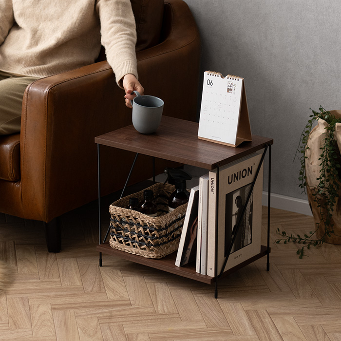 簡単組み立てワイヤーラックEzbo(イジボ) 幅40cm 2段タイプ | 家具