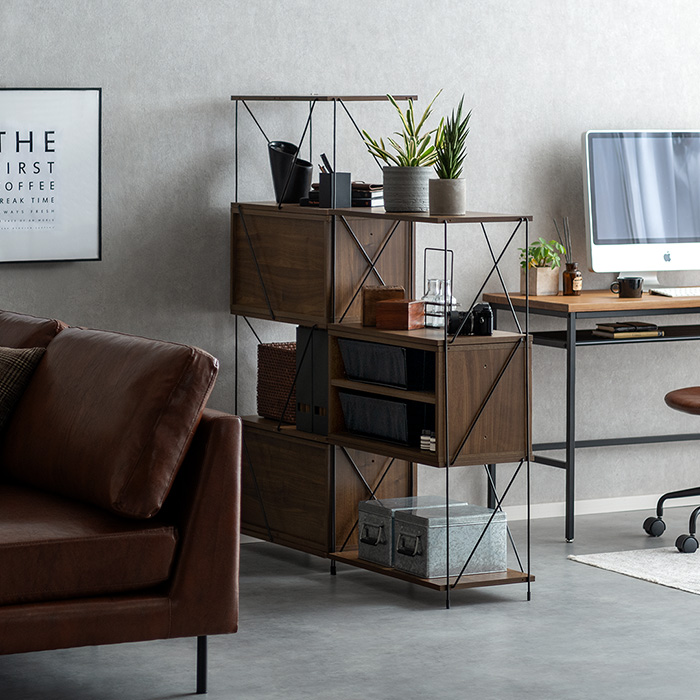 コネクトボックス Ezbo(イジボ) オープン棚・引き出しタイプ | 家具