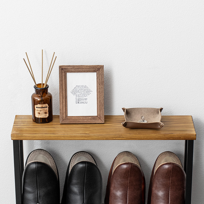 ヴィンテージウッドスリッパラック Lewis(ルイス) | 家具・インテリア
