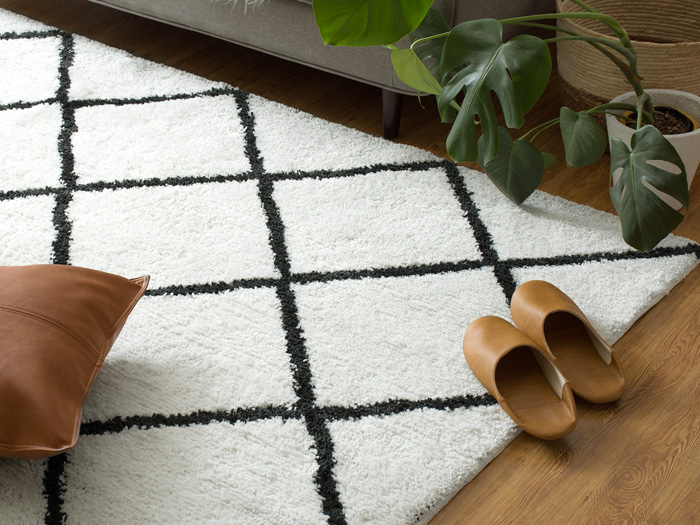 ベニワレン風モロッカンデザインラグ 92×184cm | 家具・インテリア通販