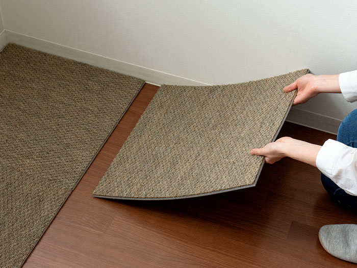 防音タイルカーペット「静床ライト」100枚セット販売(50cm×50cm