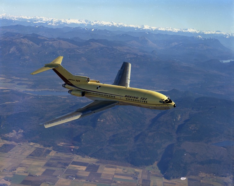 Rare Photos: Anniversary of the Boeing 727's First Flight