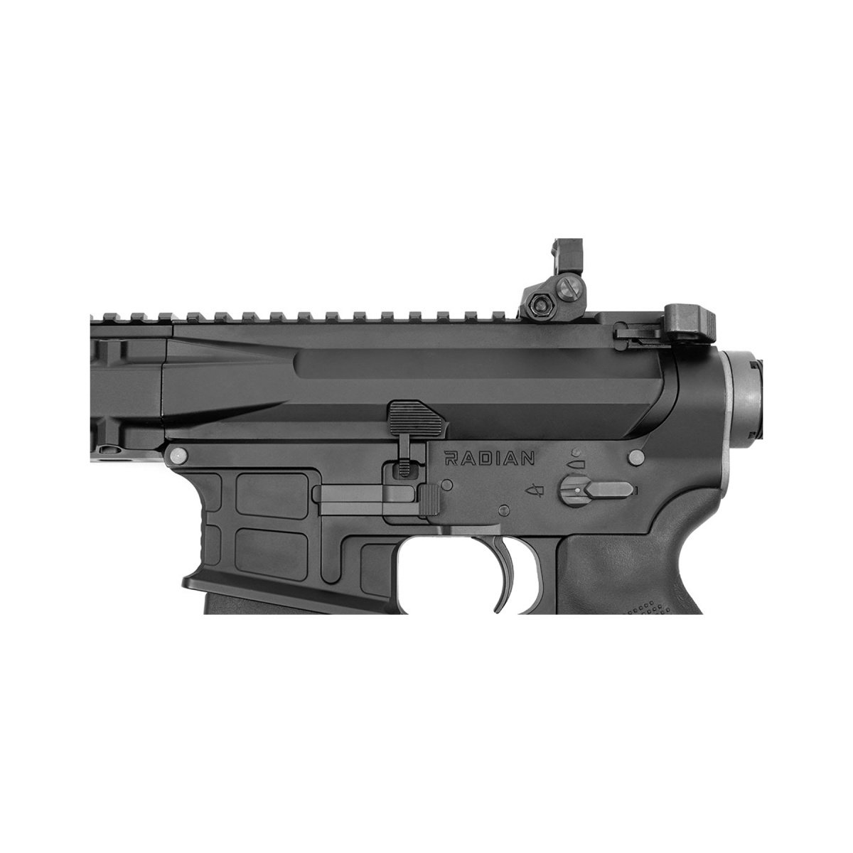 KWA PTS Radian Model 1 Gas Blowback Airsoft Rifle (Color: Black