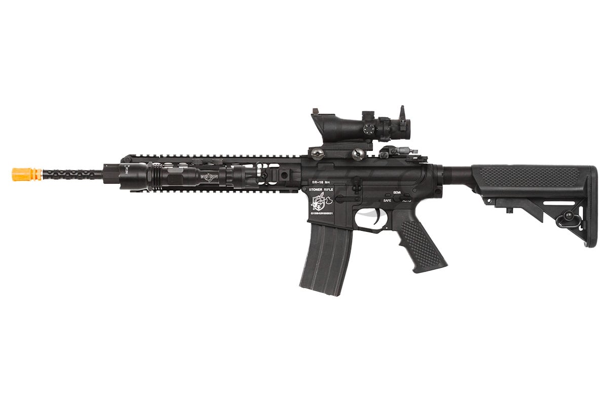 Knight's Armament SR-16 M4A1 Carbine High Speed AEG Airsoft Rifle