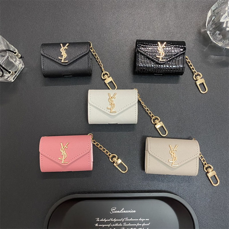 Ysl イブサンローランハイブランドairpods 4 3 2ケース ブランドエアー