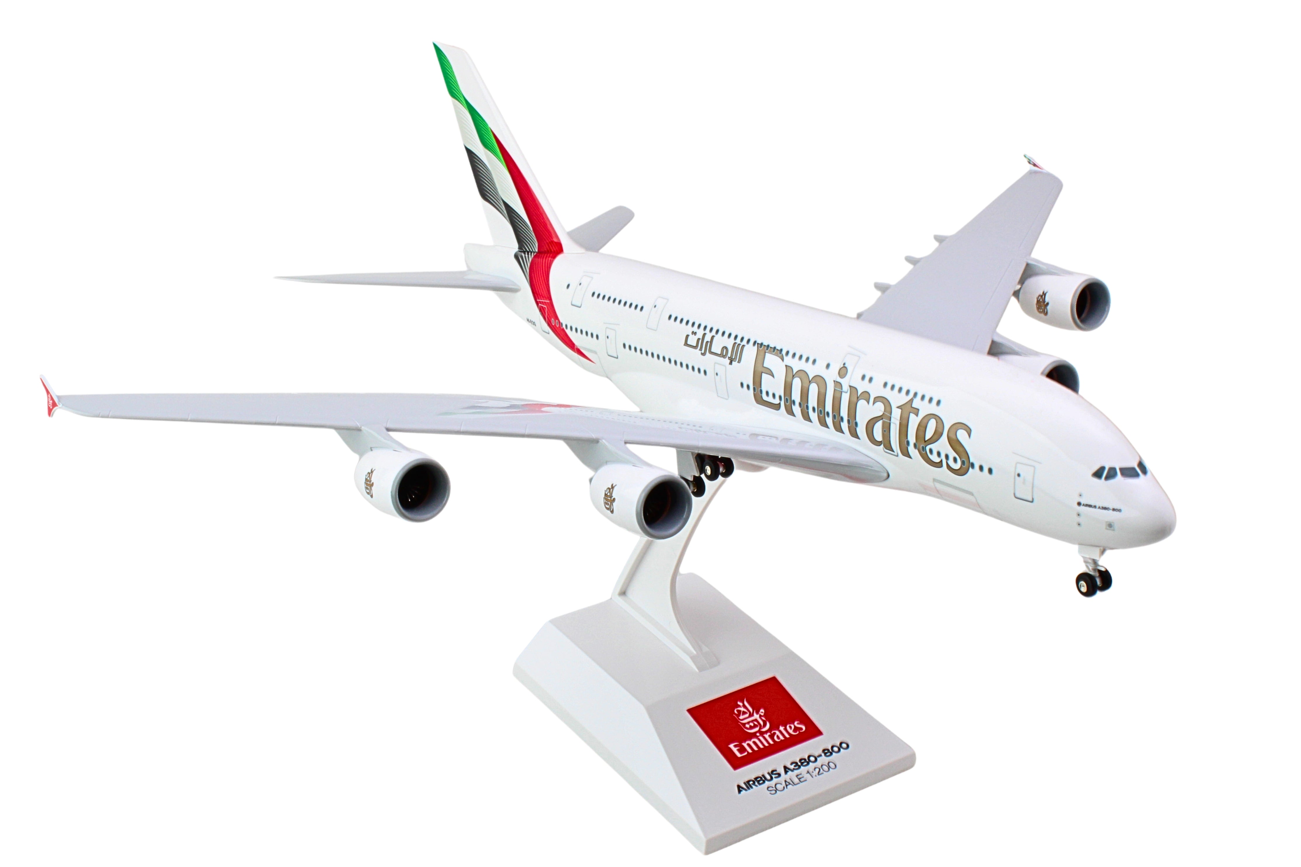 SKYMARKS EMIRATES A380-800 1/200 W/GEAR