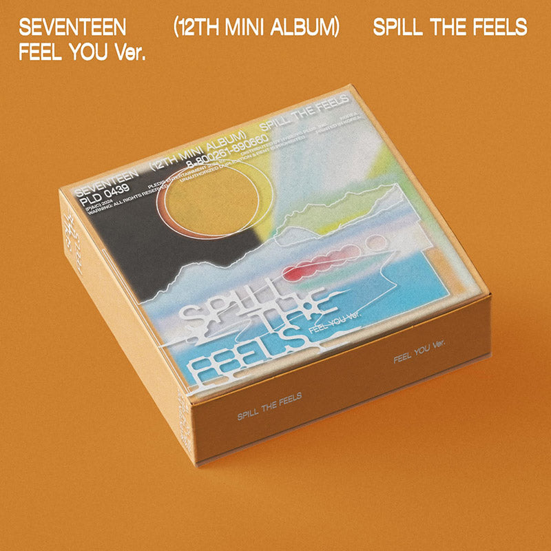 SEVENTEEN - 12th Mini Album 'SPILL THE FEELS' Standard Ver