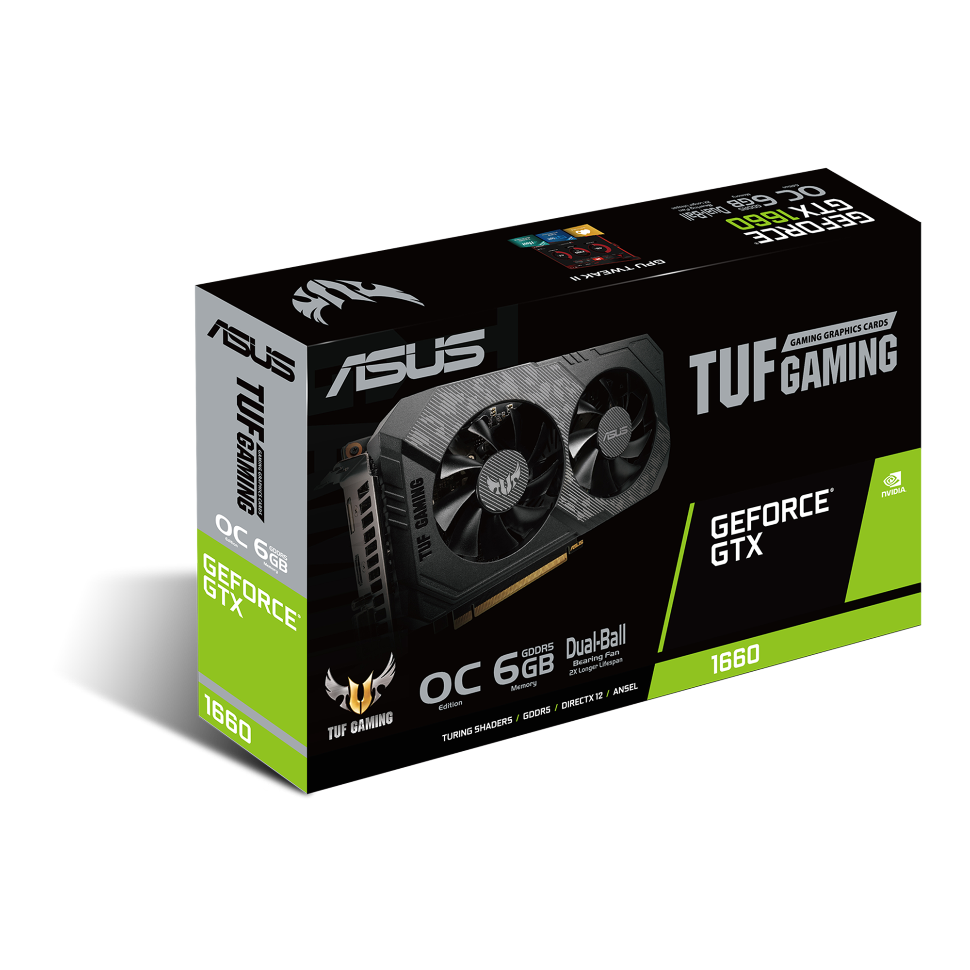 TUF-GTX1660-O6G-GAMING｜ビデオカード｜ASUS 日本