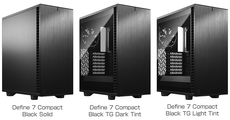 Fractal Design社製、ご好評の「Define 7」シリーズの優れた機能性を