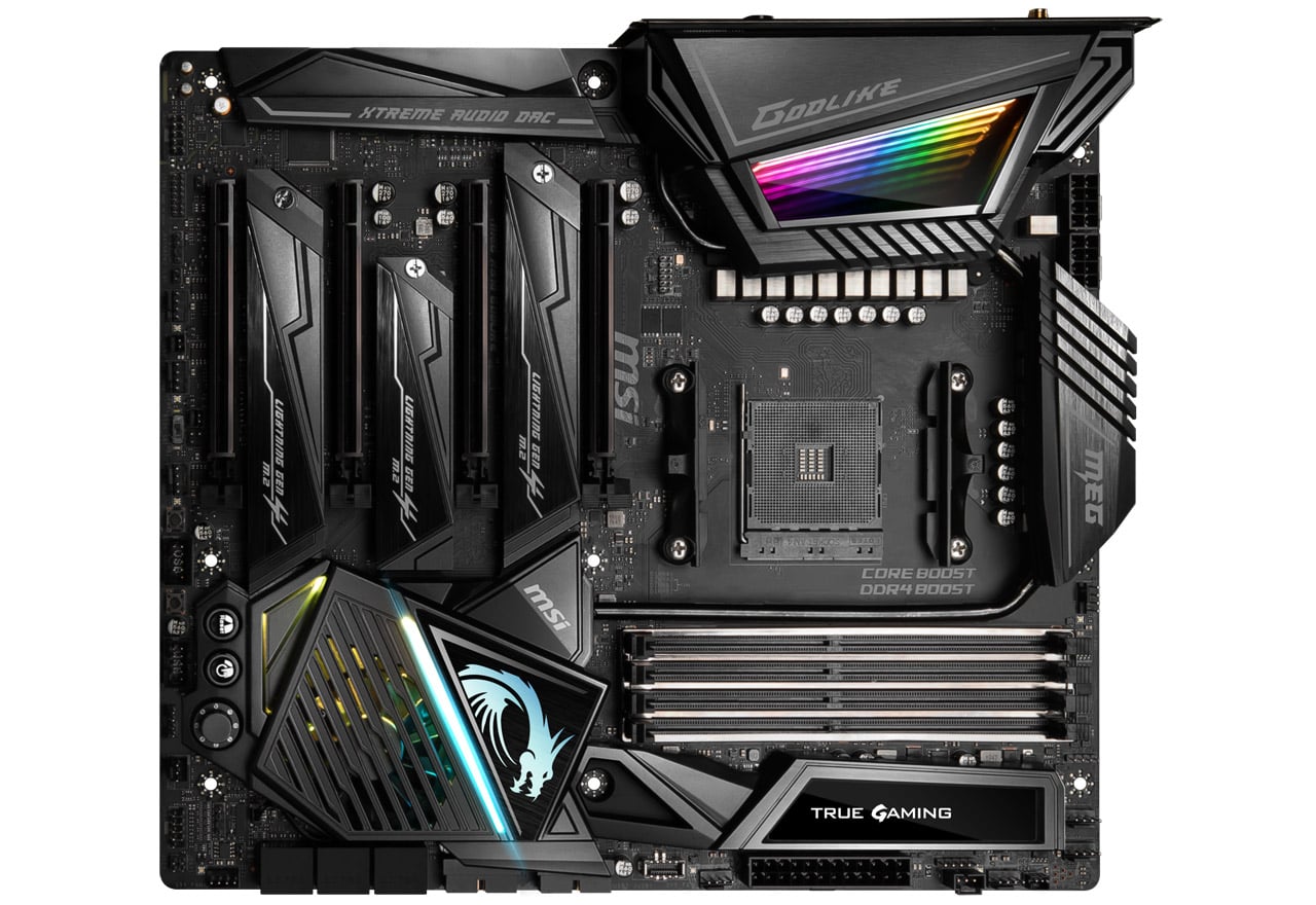 MEG X570 GODLIKE | MSI マザーボード AMD X570チップセット | 株式