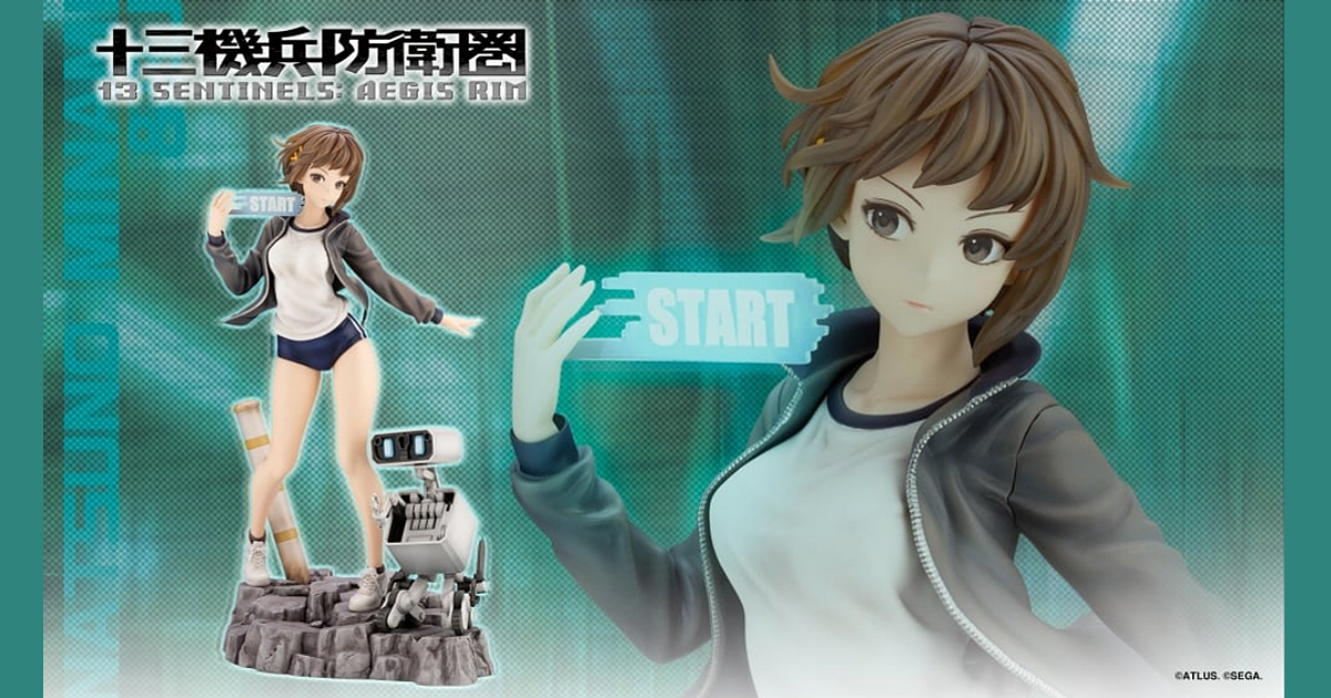 十三機兵防衛圏』より、「ARTFX J」シリーズの南奈津乃＆BJフィギュア