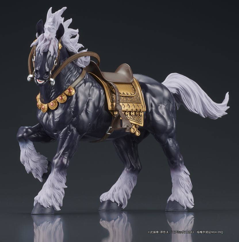 不朽の名作『北斗の拳』より、“ラオウ＆黒王号セット”が 約1/24