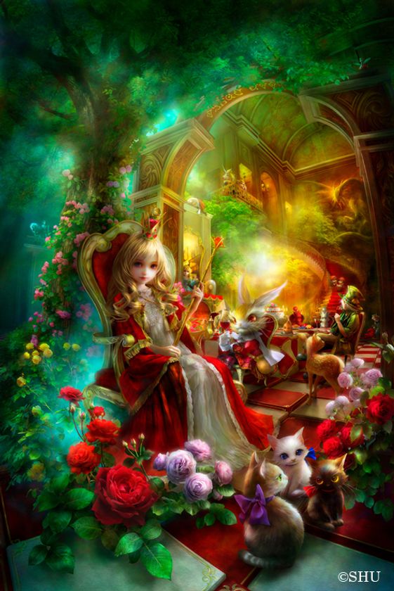 デジタルアート作家SHUが描く 『SHUの描くアリスの世界展～15年目の