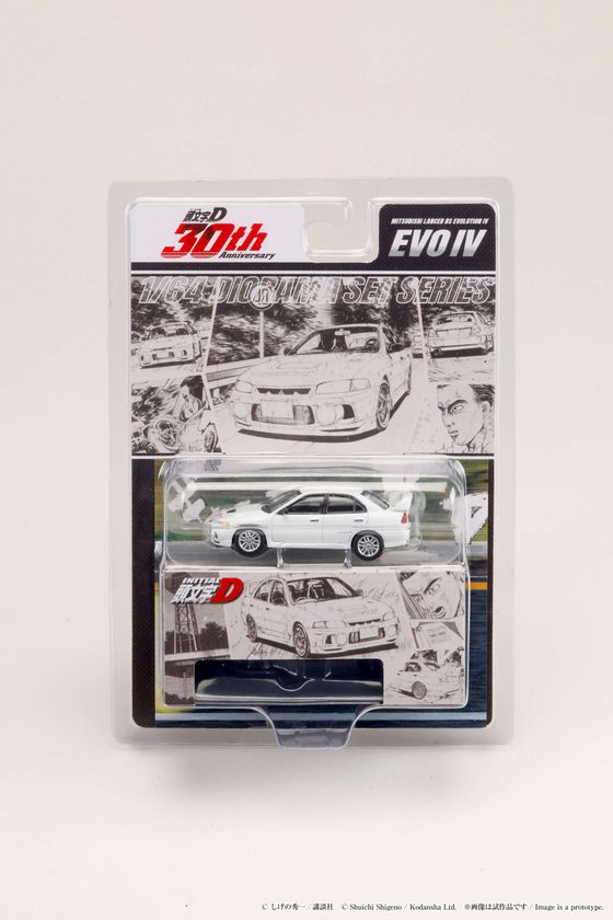 頭文字D 30周年を記念したディオラマセットシリーズの第二弾が