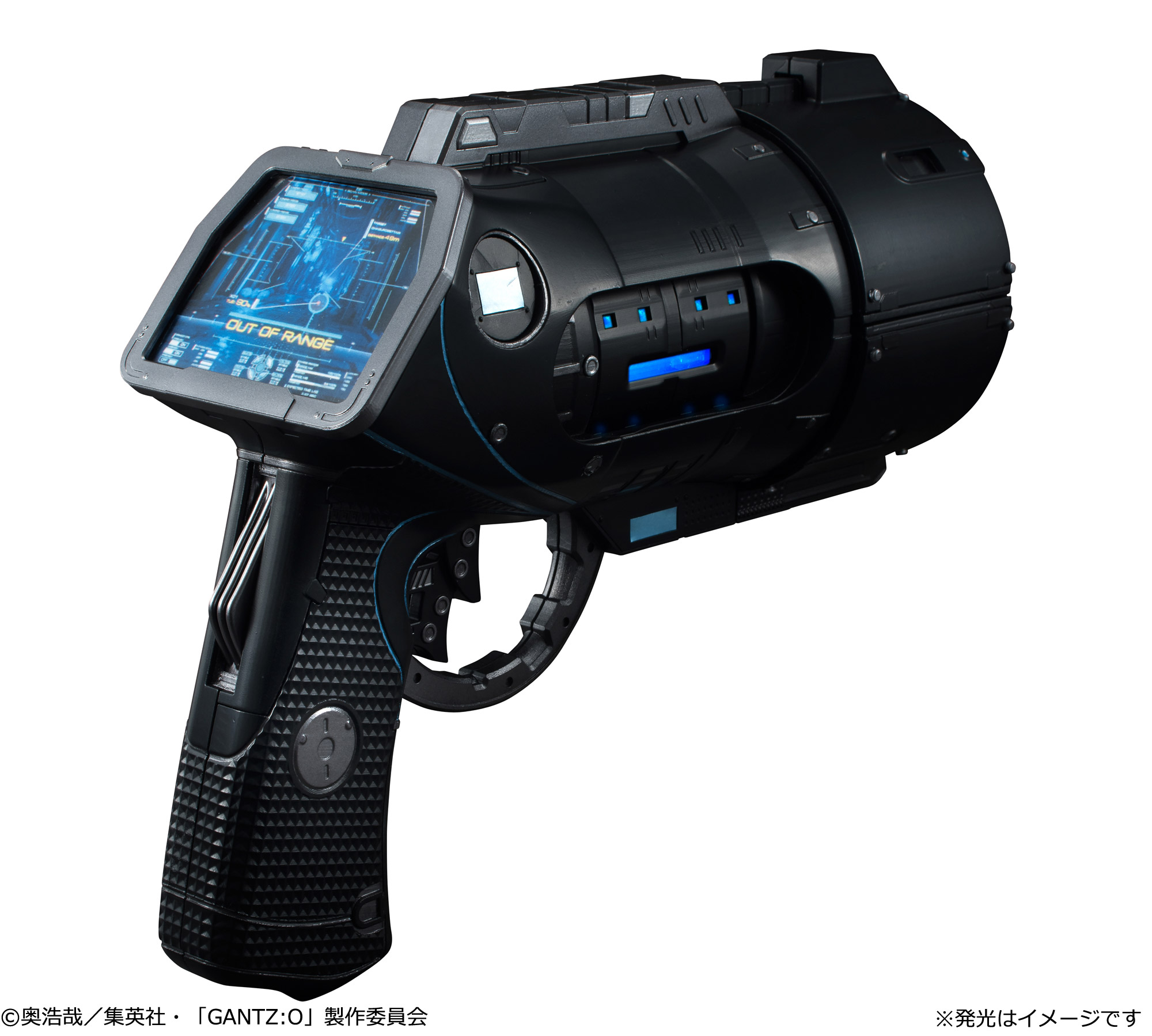 映画「GANTZ:O」の武器“Xガン”が実物大で登場 トリガーで銃が展開する