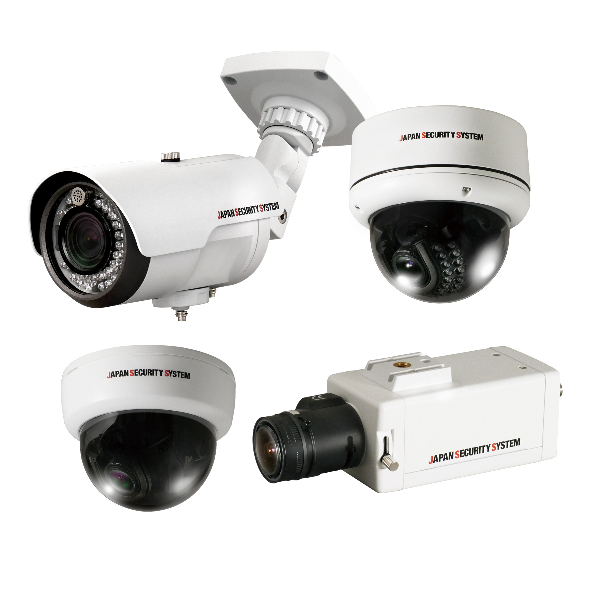 日本防犯システム ドーム型防犯カメラ PF-EA013 中古品 日本防犯