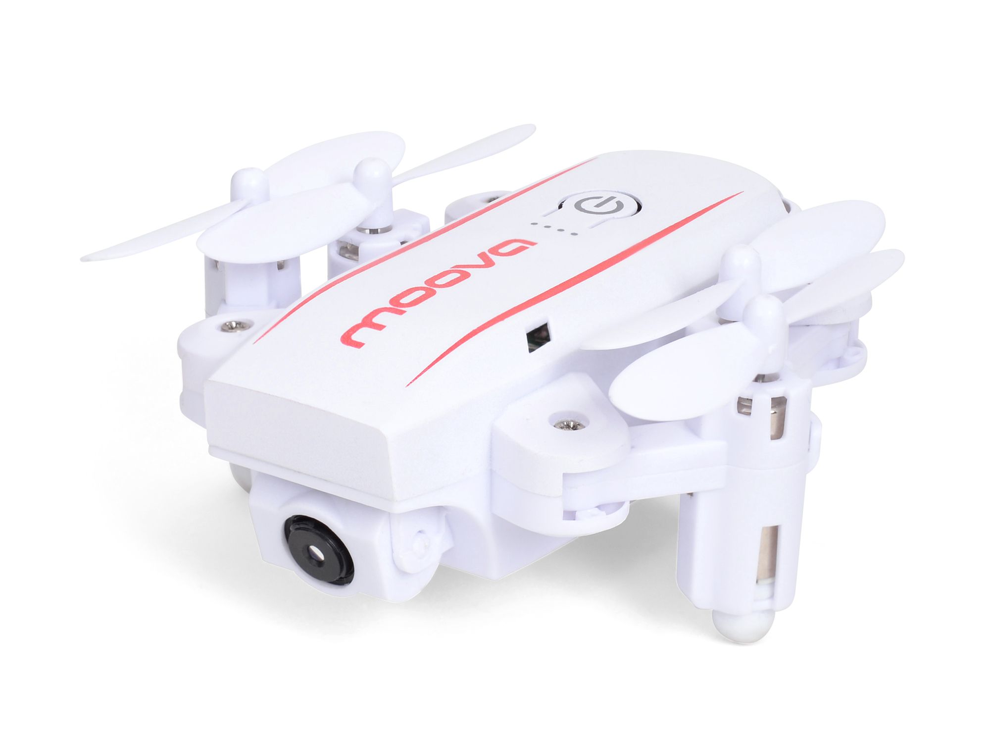 ポケットに入れて持ち歩ける超小型折りたたみドローン 「moova