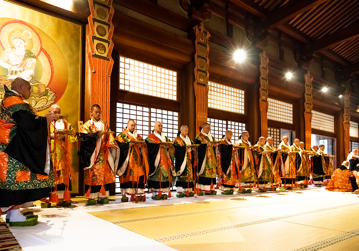 平安時代から続く高野山真言宗の尊い儀式「結縁灌頂」が 初の東京開催
