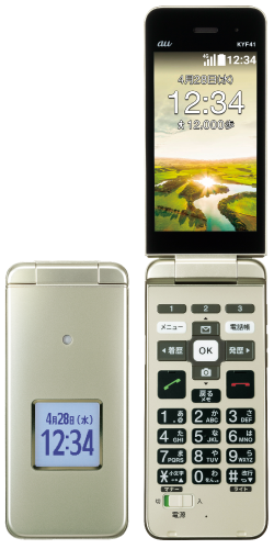 かんたんケータイ KYF41」と5G対応デバイス「K5G-C-100A」が 『2021