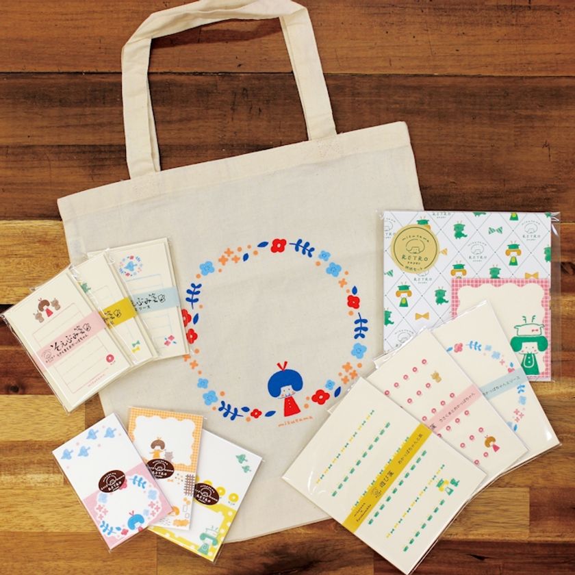 人気イラストレーター『mizutama』さん×古川紙工コラボ第2弾！ 便箋