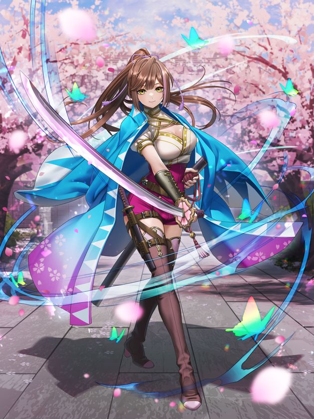 スマホRPG「天空のアムネジア」で声優「小松未可子」さんの 直筆サイン