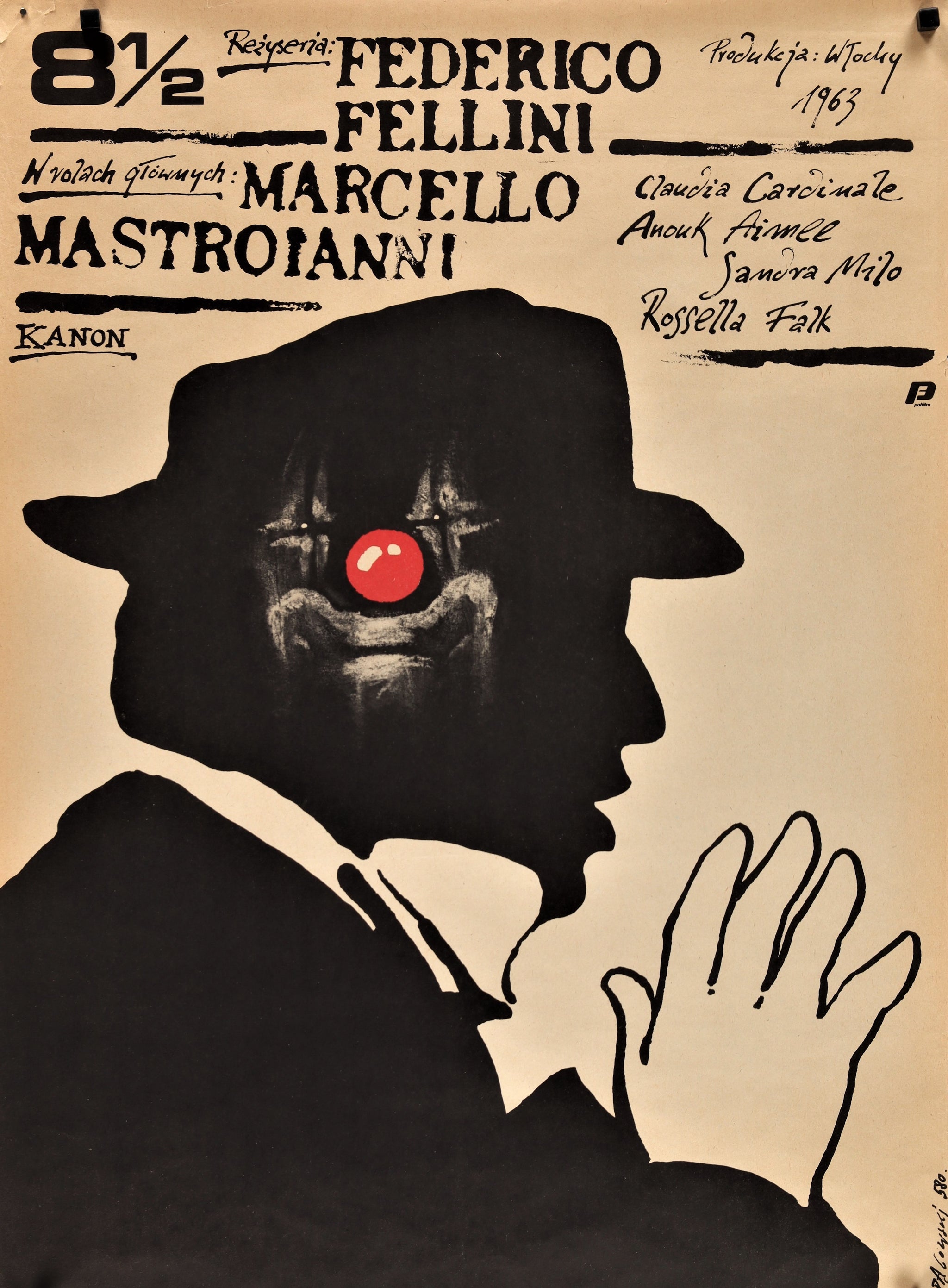 Federico Fellini's Eight and a Half - Authentic Vintage Posters