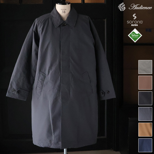 60/40クロス Sorona®Dupont 中綿 ステンカラーコート【送料無料