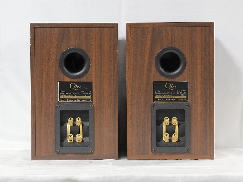 QLN Acoustic Qubic 111 スピーカー美品・スウェーデン製 QLN