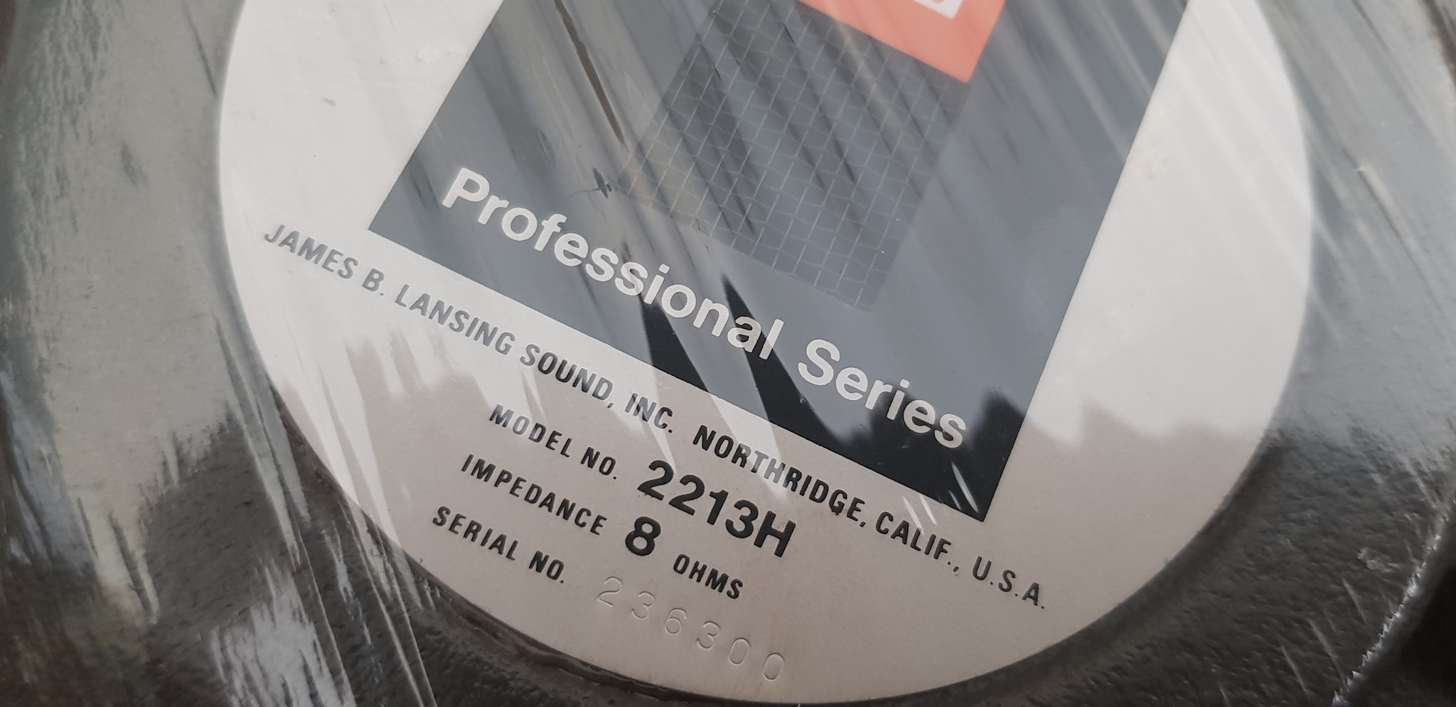 JBL 2213H Pair of 213H Woofers Like New