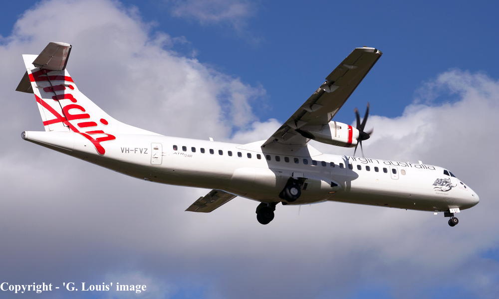 VH-FVZ Aerospatiale ATR-72-212A