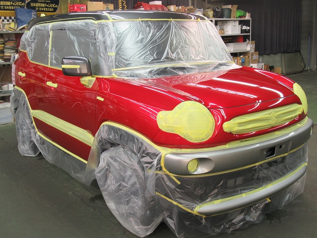 SUZUKI スズキ クロスビー ハイブリッドMZ4WD（4AA-MN71S）磨き