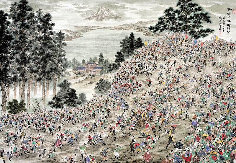 傅抱石・傅益瑤 父娘展 文化のかけ橋―墨絵の美の響演 | 長野県立美術館