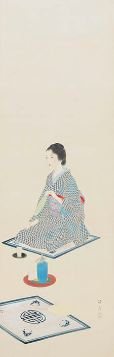 特別展「清方と二人の弟子―門井掬水 西田青坡―」 | 鎌倉市鏑木清方記念