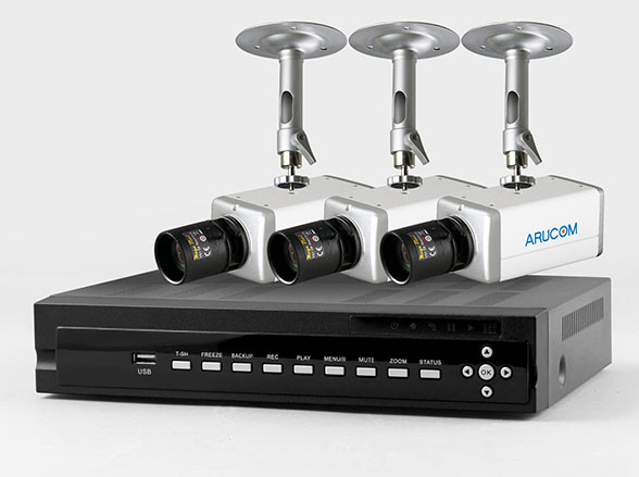 屋内ボックス型防犯カメラセット AHD220万画素 【SET780】(カメラ1台