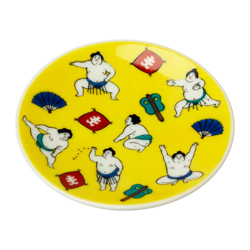 縁起豆皿コレクション お相撲さん KSO-325