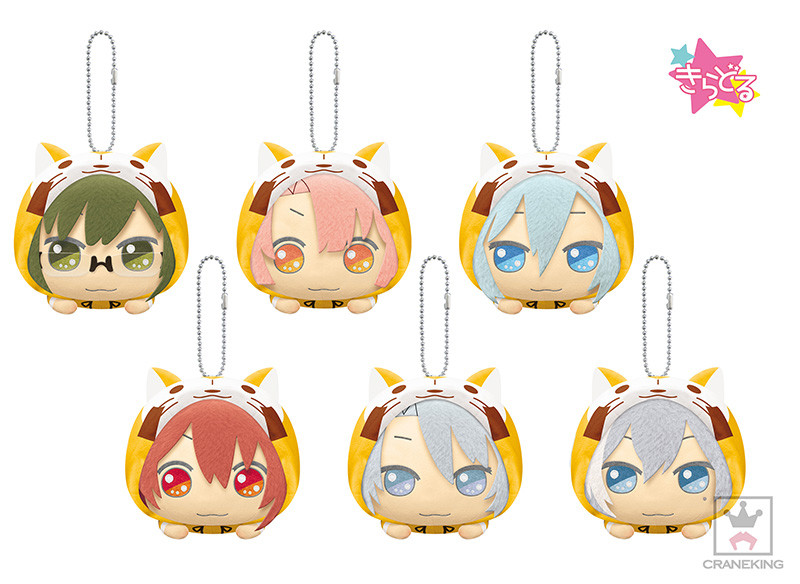 ラスカリッシュセブンの「きらどるますこっとぬいぐるみ」シリーズが初