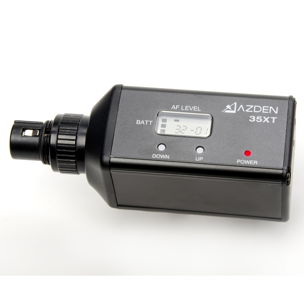 35XT XLR Plug-in Transmitter - Azden