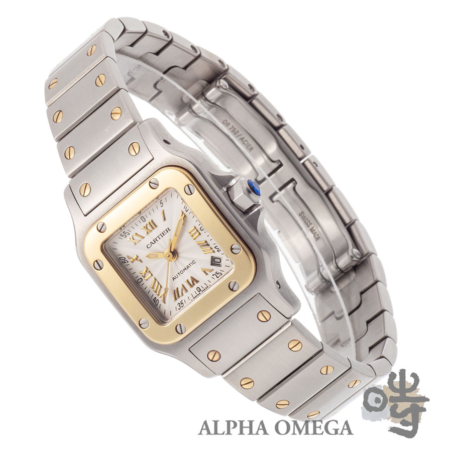 カルティエ サントス ガルベ SM W20045C4 1999年 20周年記念モデル