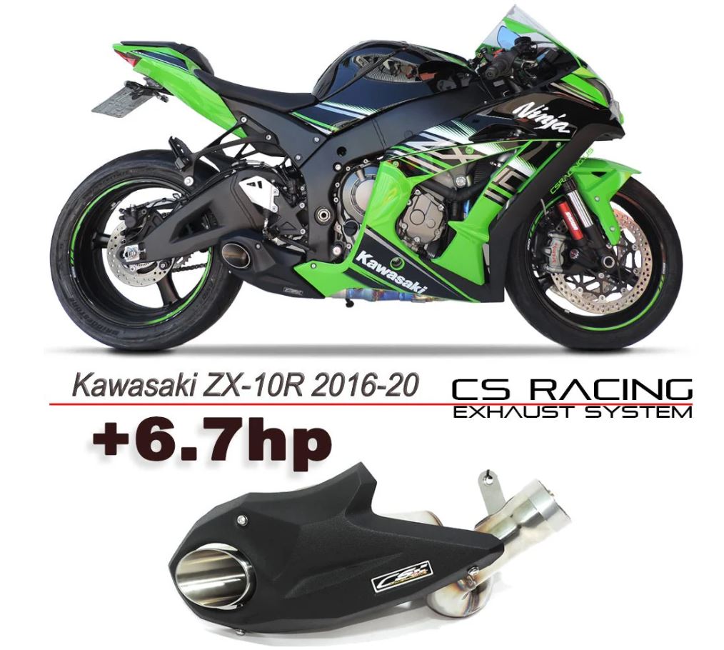 ZX-10R(16-20) MOTOGPのようなカッコいいマフラー！｜AxxL