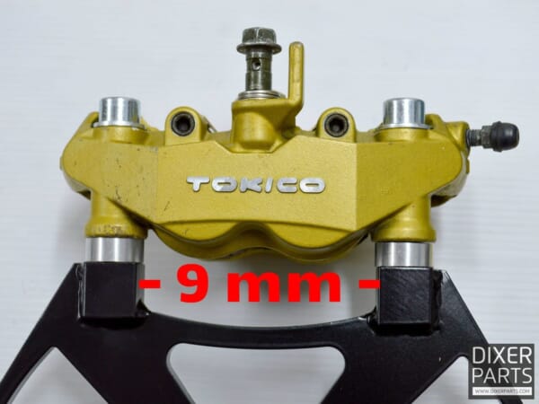 ZX-6R (03-04)用 DIXER PARTS トリプルキャリパーブラケット｜AxxL