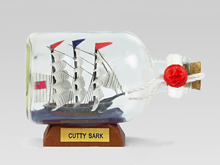 マリングッズ ＞ 帆船模型、レプリカ ＞ ボトルシップ ＞ カティサーク