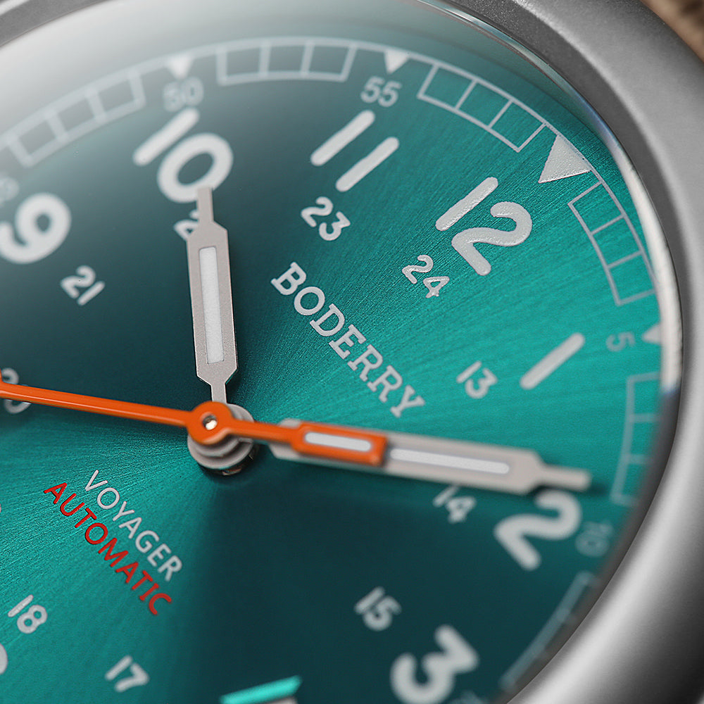 Boderry VOYAGER - 100M Waterproof Titanium Automatic Field watch