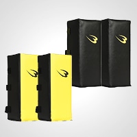 ハイパーキックミットSP 2個セット ブラック×ブラック KM115BKBK