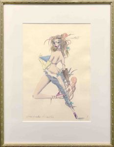 金子國義 リトグラフ額 / 金子國義 | 小宮山書店 KOMIYAMA TOKYO