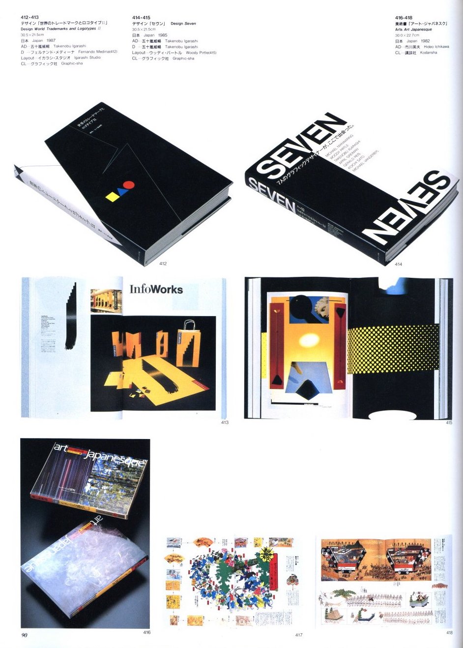 現代世界のグラフィックデザイン 5 エディトリアル / 編集：福田繁雄