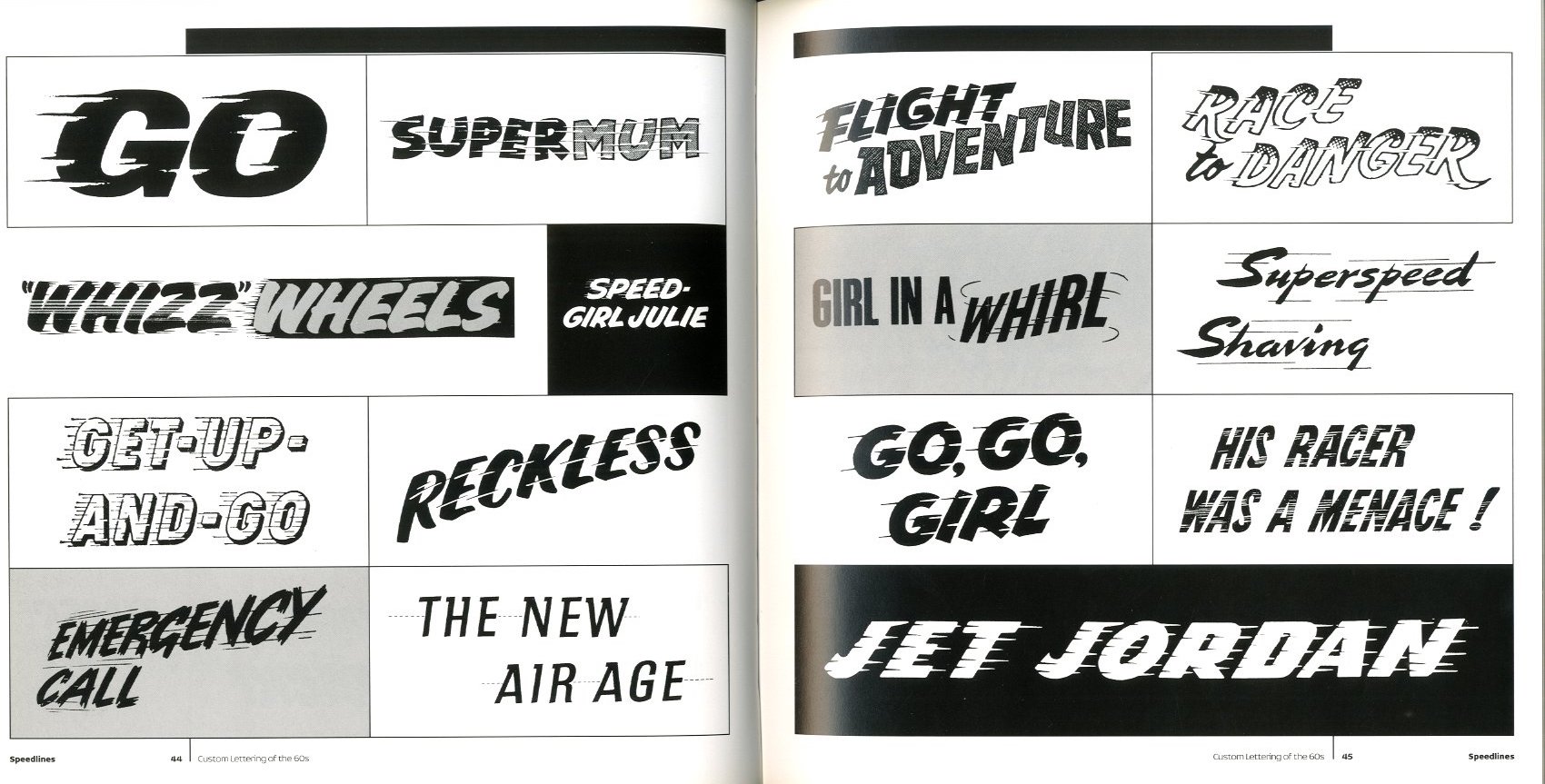 Custom Lettering of the 60s & 70s / Edit: Rian Hughes | 小宮山書店