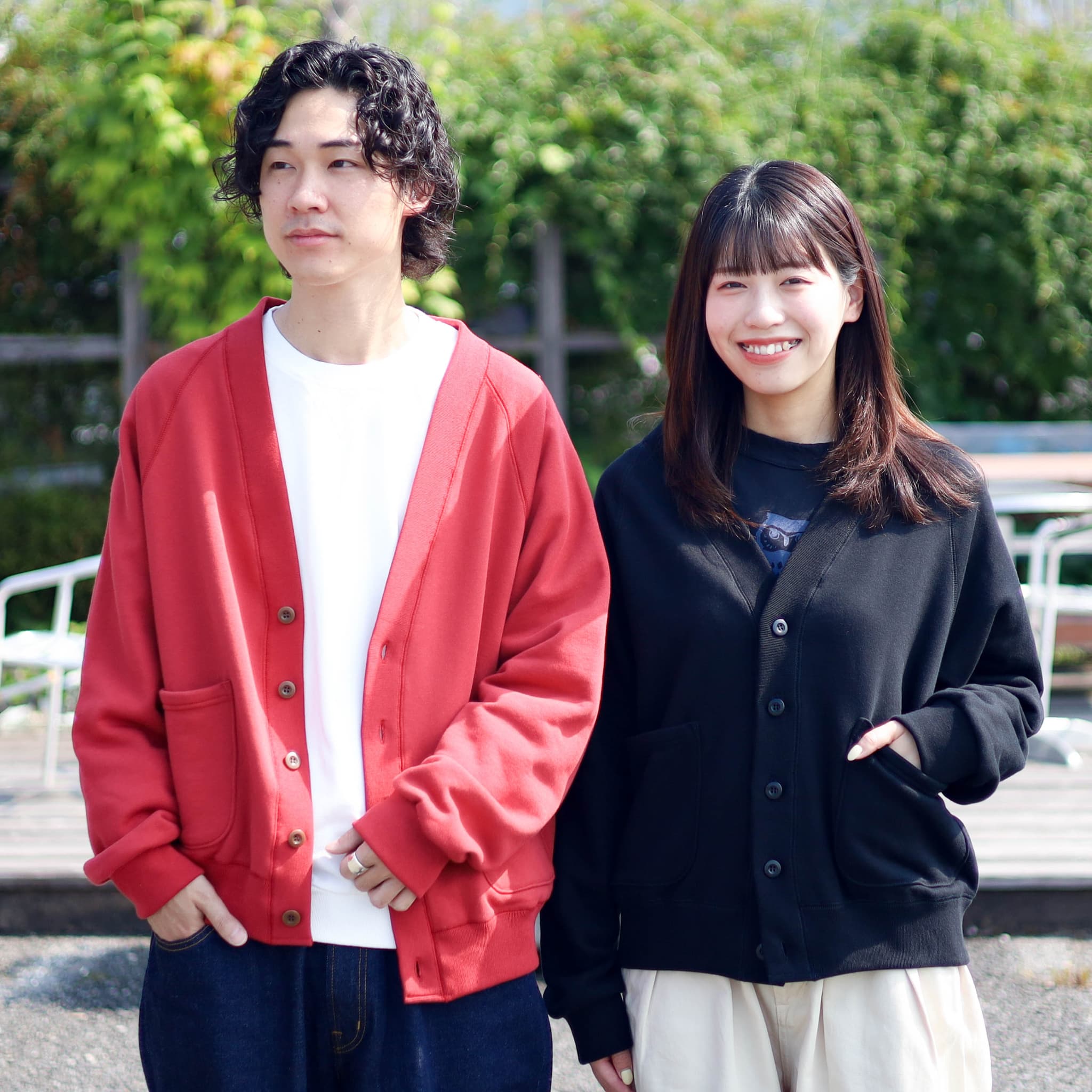 HARVESTY ハーベスティ 裏毛カーディガン｜BORN FREE ONLINE SHOP